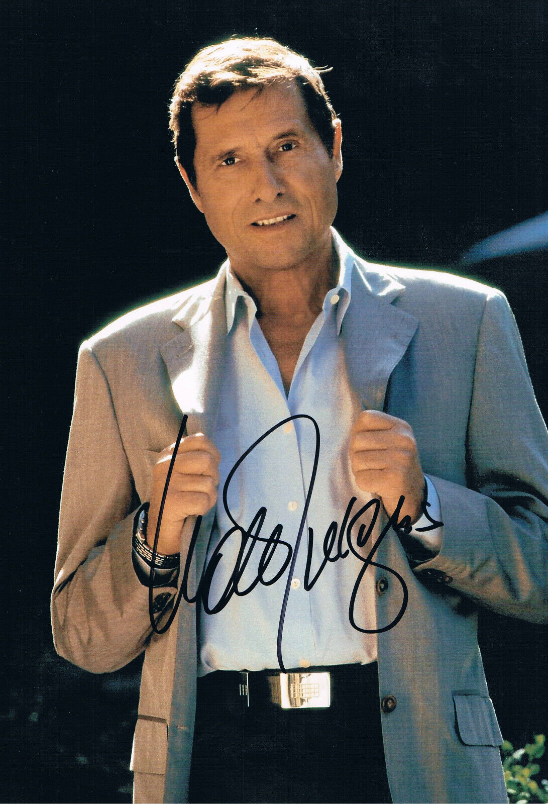 Udo Jürgens 1934-2014 genuine autograph 8x12