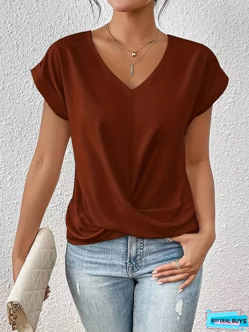 Melanie Casual Short-Sleeved T-Shirt