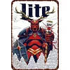 (Multi Style)Lite Beer - Metal Tin Signs(8*12Inch/12*16Inch) - Bar