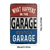 Garage - Metal Tin Signs(8*12Inch/12*16Inch) - Garage