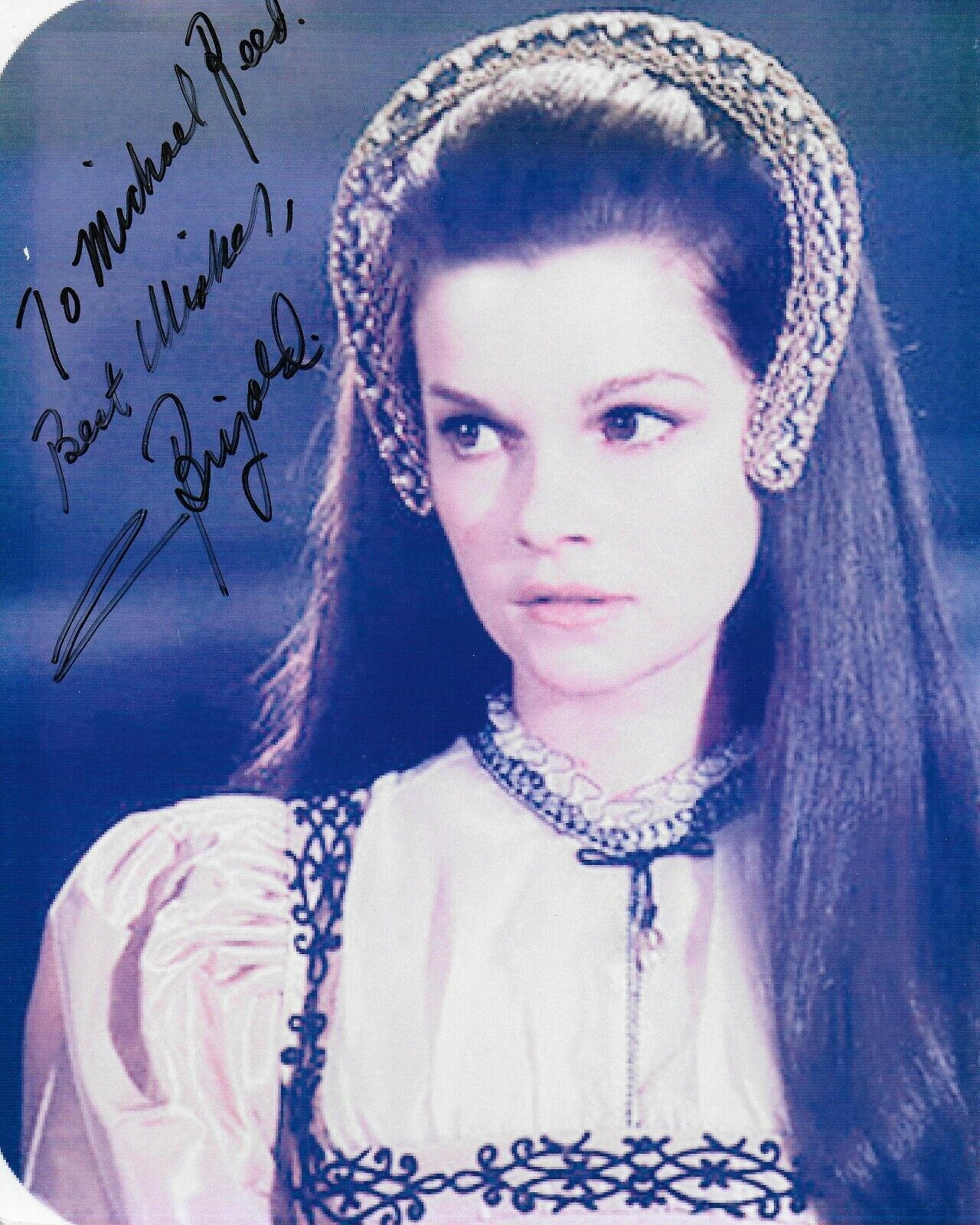 Genevieve Bujold Autographed 8X10 Photo Poster painting (Signature personalized to Michael Reed)