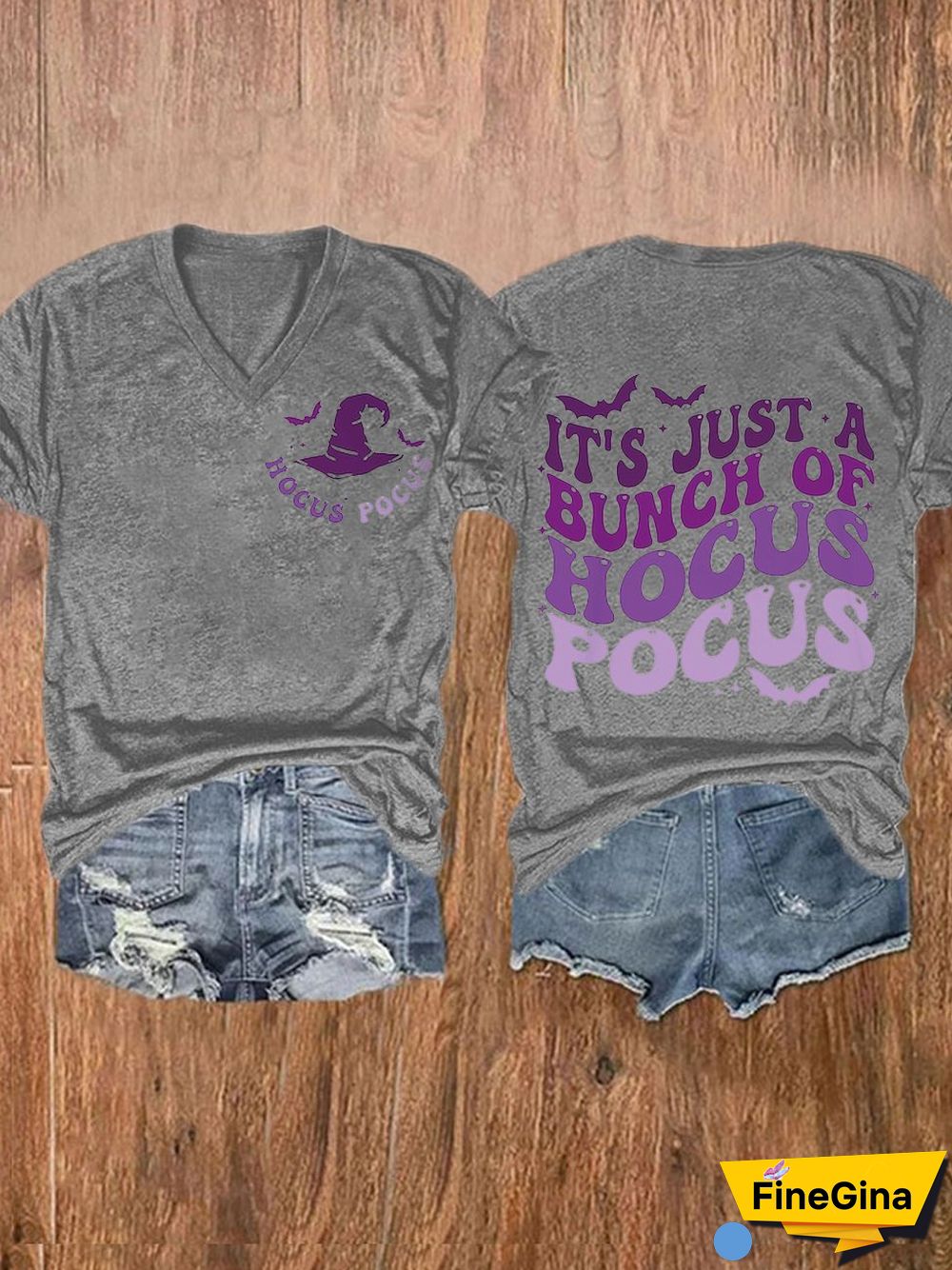 Women's Halloween Print Casual T-Shirt