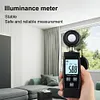 Digital Mini Lux Meter 0-200000Lux Handheld Illuminometer LCD Display Photometer