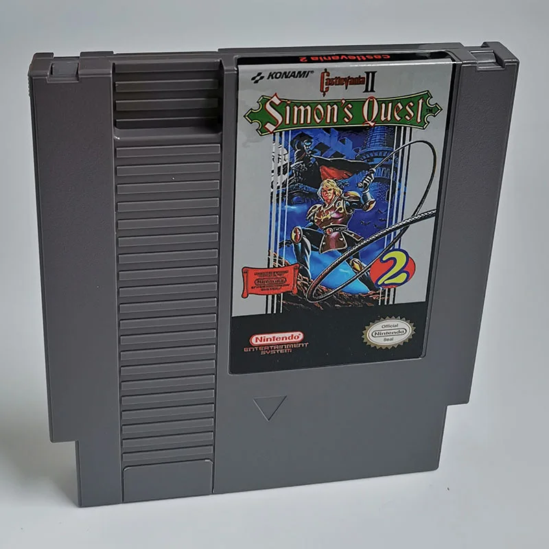 Castlevania II: Simon's Quest For Nintendo NES - 8 Bit Game Cartridge