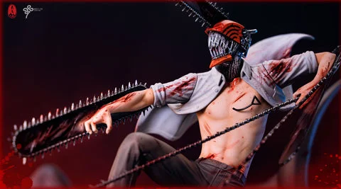 Figurine Chainsaw Man Denji Scream PVC 2024 (neuf)