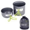 2023 new outdoor products hot sale 2-3 people outdoor teapot set combination wild