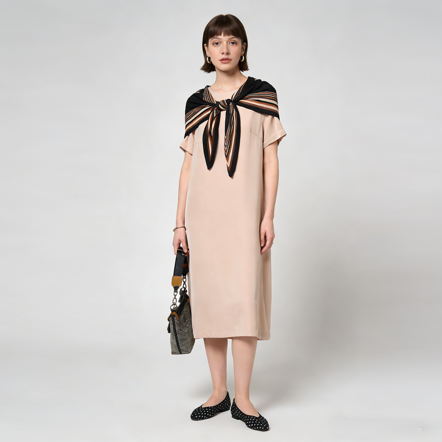 Silk Dress Midi Length Style REAL SILK LIFE