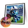 Indianapolis Colts Fußball - runder Bohrer Diamantmalerei - 45*45cm
