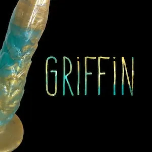 pornhint Pornhint Mature Fantasy Dildo "Griffin" 100 Percent Body Safe Platinum Silicone Dildo