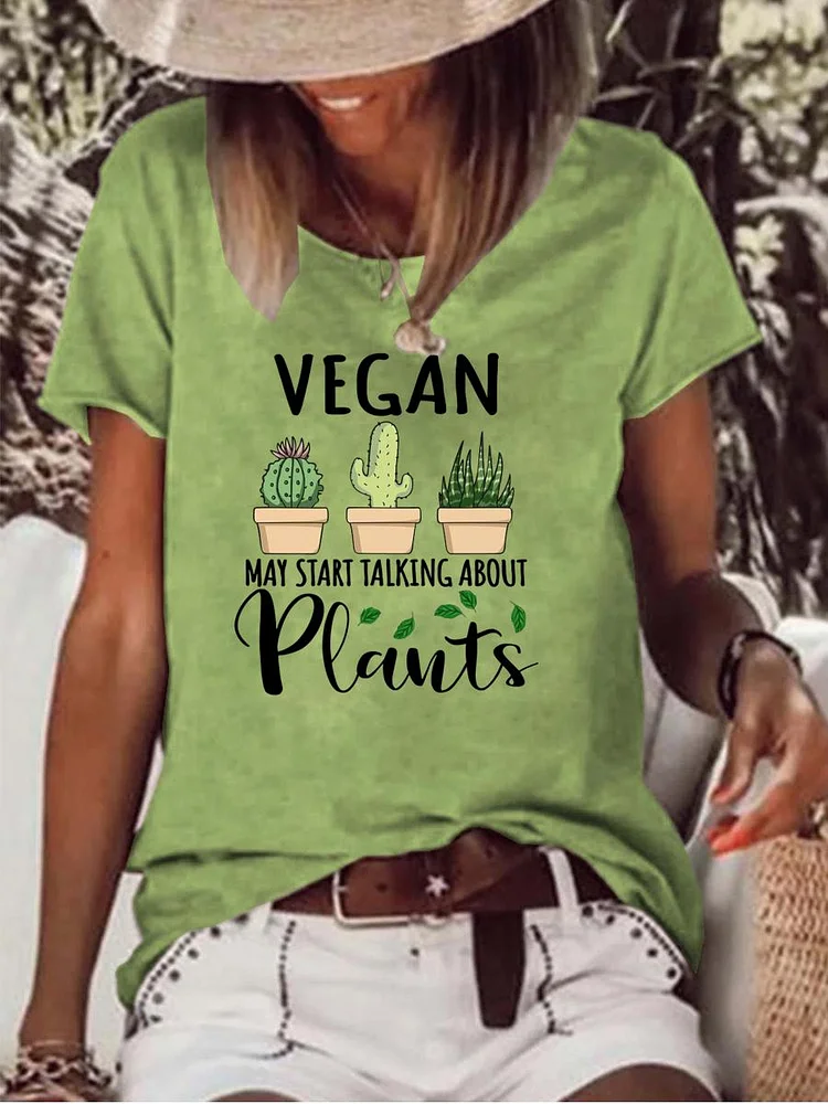 vegetarian diet Raw Hem Tee