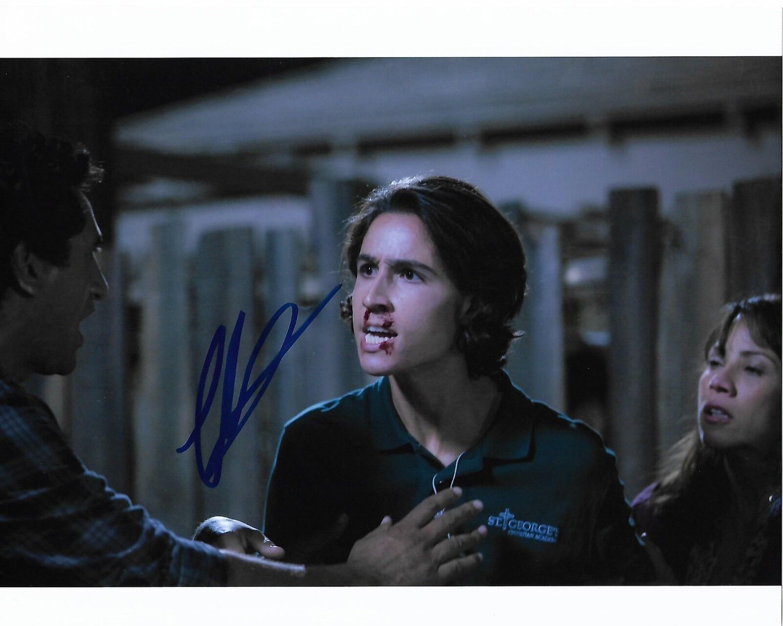 LORENZO HENRIE FEAR THE WALKING DEAD AUTOGRAPHED Photo Poster painting SIGNED 8X10 #12 CHRIS