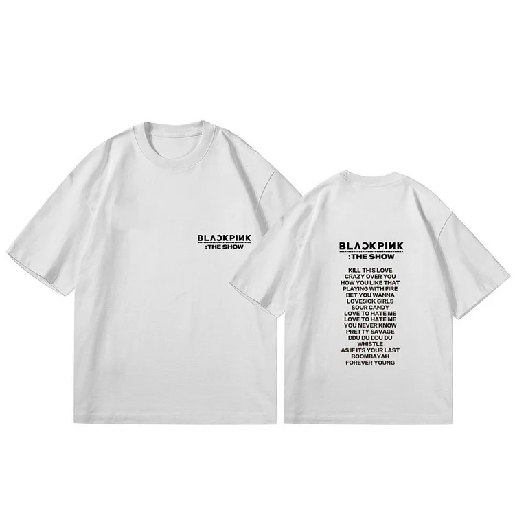 BLACKPINK THE SHOW Album T-shirt