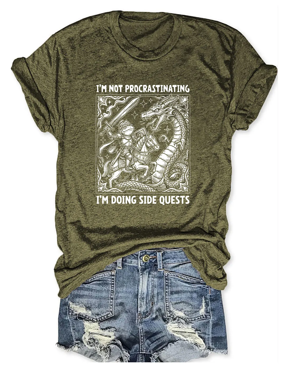 I'm Not Procrastinating I'm Doing Side Quests T-shirt