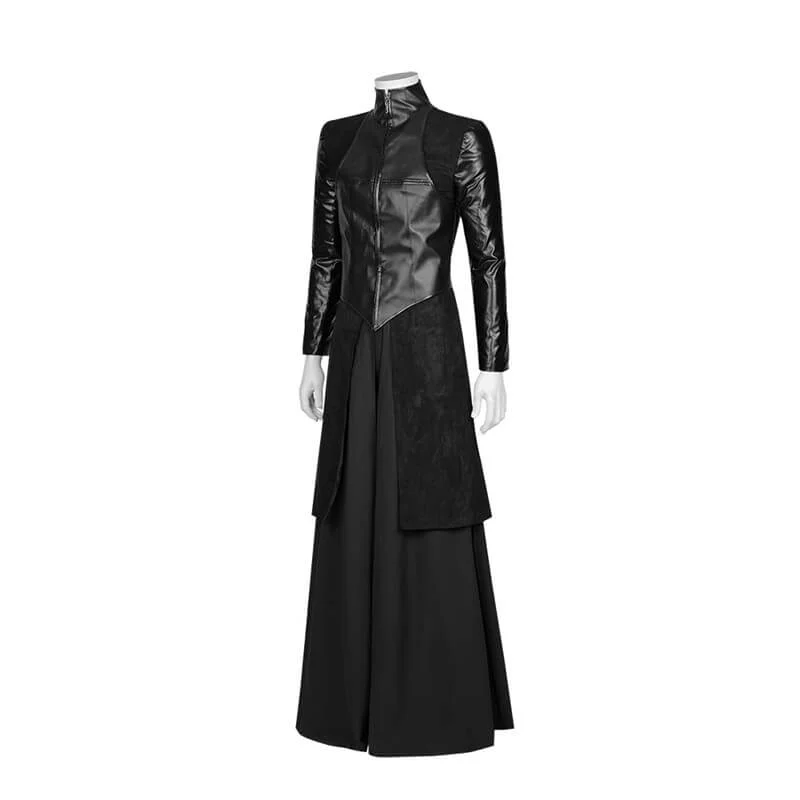 Morpheus Matrix Cosplay Costume Halloween Outfit