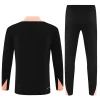25/26 France black with pink Half-Zip Training Jacket Set