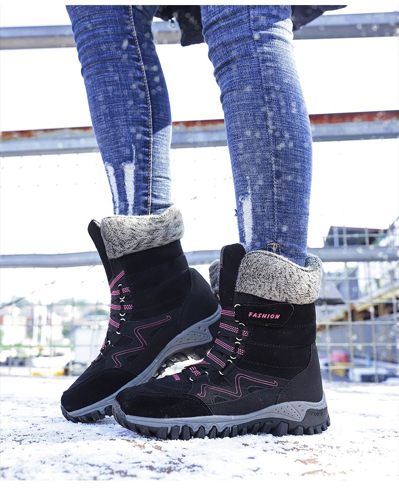 Comelyy Snowy Villia Leather Tall Boots mumuwear