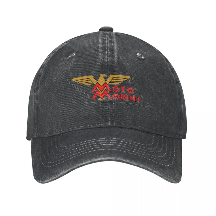 Moto Morini Itlalian Racing Baseball Caps Vintage Distressed Denim Washed Retro Vintage Snapback Cap Outdoor Summer Hats Cap