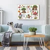 Magical House Of Gnomes-14CT Stamped Cross Stitch 59*44cm/23.23*17.32in tapestrymarket
