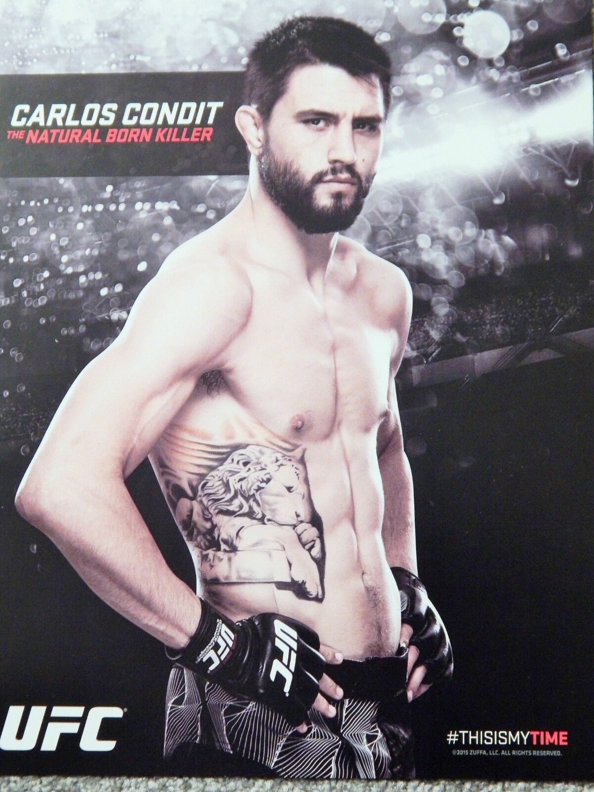 UFC CARLOS CONDIT NATURAL BORN KILLER