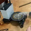 Waterproof Multifunctional Bench Grinder, High Torque Synchronous Gear Cutting Polishing Machine, M10 Universal Spindle for Jade Stone Metal Wood Knife Sharpening