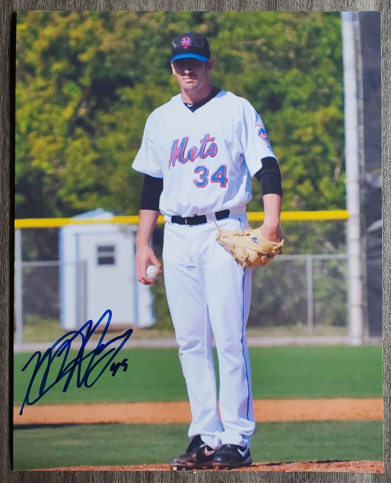 Matt Harvey Signed 8x10 Photo Poster painting New York Mets NY LEGEND RAD