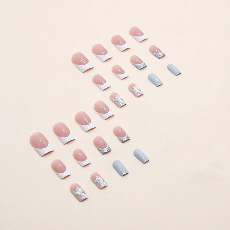 Churchf Churchf White French Light Blue Flowers Flash Blue Gold Pink French Ins Wind Armor