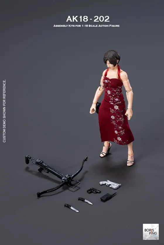 BorisPing Toys -AK18 Series 1/18 action figure Wave 2 &ndash; Agent Wang -