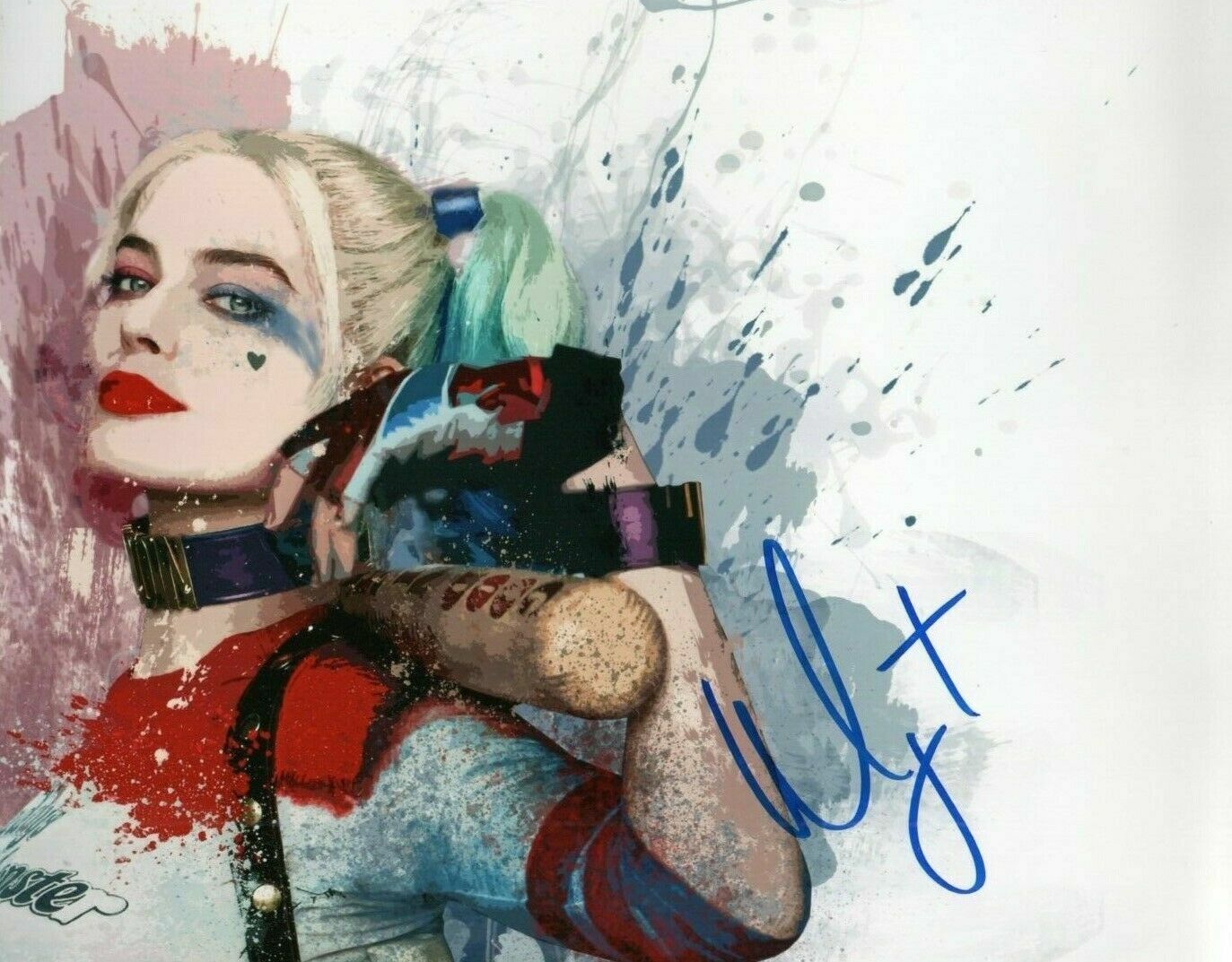 Margot Robbie Autographed Signed 8x10 Photo Poster painting ( Suicide Squad ) REPRINT ,