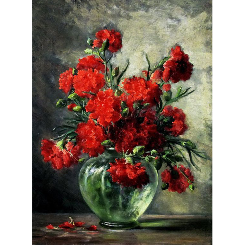 

Flowers in Vase - Round Drill Diamond Painting - 30*40CM, 501 Original