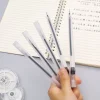 20PCS Classic 0.38mm Black Gel Pen School Student Office Work Minimalism Stationery Signature Pens