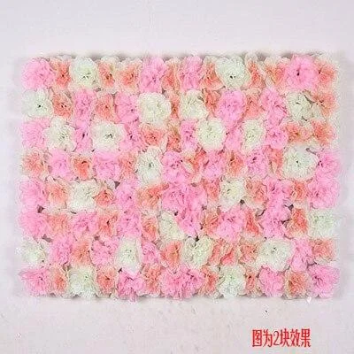 40x60cm Silk Rose Flower Champagne Artificial Flower DIY Wedding Decoration Flower Wall Panels Romantic Wedding Backdrop Decor 1118