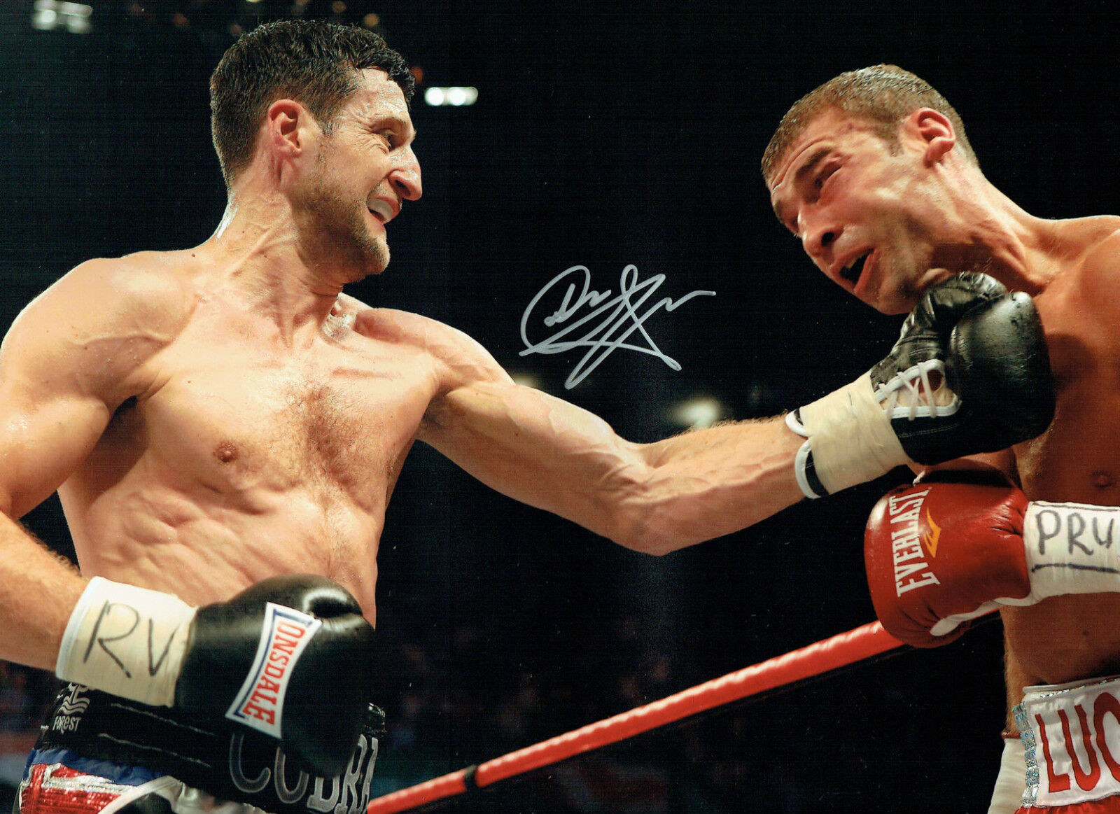 Carl The Cobra FROCH Signed Autograph Nottingham Boxing 16x12 Photo Poster painting AFTAL COA