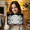 (20x30cm)DIY Seashell Framed Handmade Pearl Painting Art Craft Kit Living Home Decor