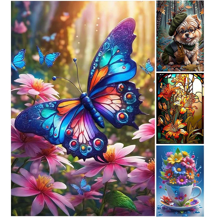 Small Size Still Life Colorful Flowers 5D Wholesale Diamond Art Painting -  China Flowers Diamond Painting and 5D Diamond Art Painting price