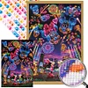 (40*60cm)Disneyland Fireworks - Round Partial AB Drill Diamond Painting