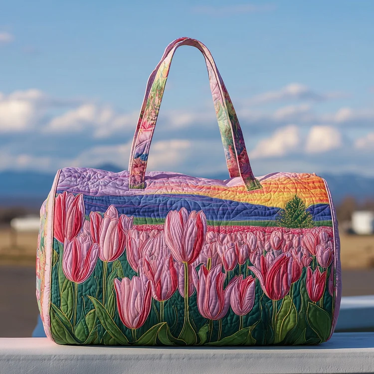 Revel Bag - Geo Tulip Print main image 0