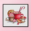 DIY Full Embroidery Print Canvas Kitchen Gadgets 11CT Cross Stitch Kits (A)
