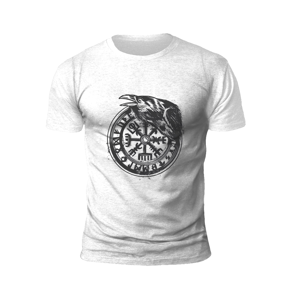 Norse Raven and Runes T-Shirt