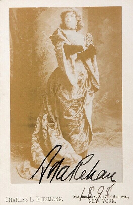 ADA REHAN Signed Photo Poster paintinggraph - American Actress & Comedian - reprint