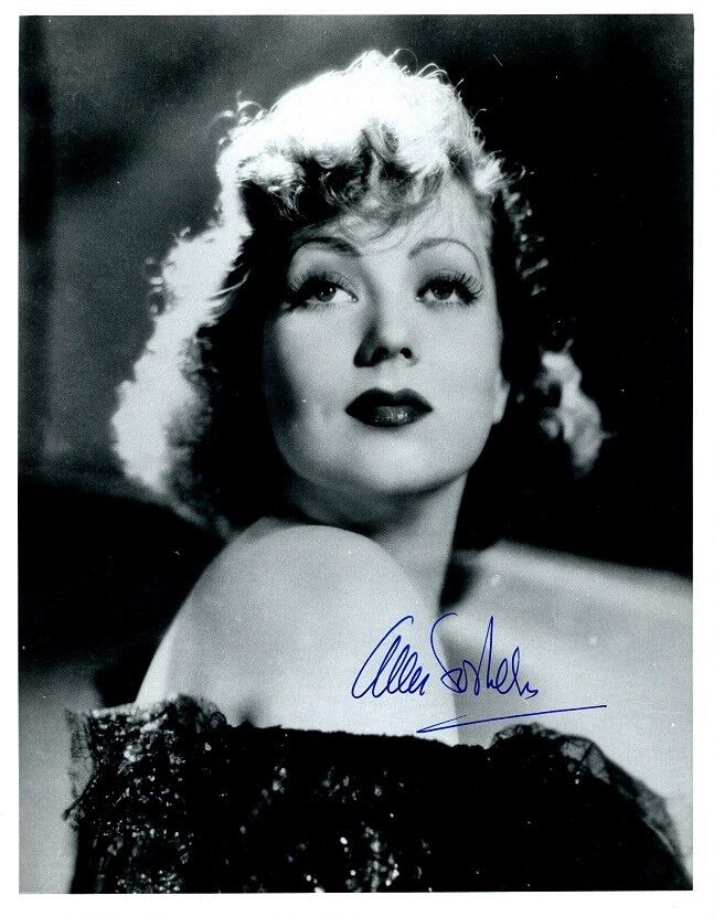 Lovely ANN SOTHERN Signed Photo Poster painting