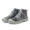 Cool Casual Round Toe Camouflage Shoes / Fashion Canvas Boots for Men
