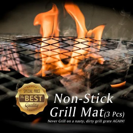 Non-Stick Grill Mat (3 Pcs)