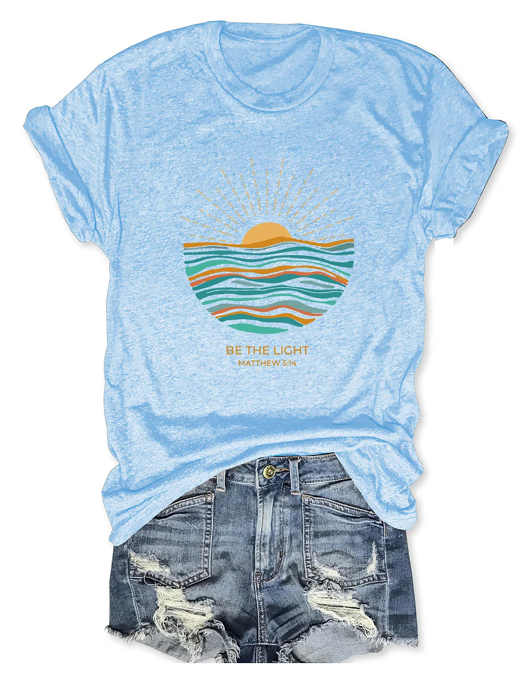 Be The Light Matthew 5:14 T-Shirt