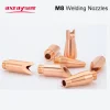 M8 Laser Welding Nozzles for Handheld Gun Head TypeA-E with Wire Feed Laser Welding ND18 Machine Axrayser