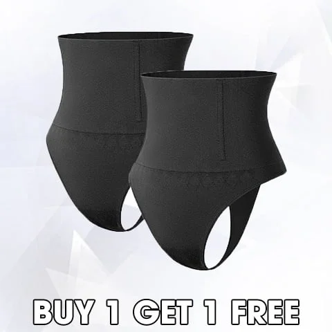 Plus Size High Waist Tummy Control Thong ⏰Last Day Buy 1 Get 1 Free⏰