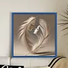 Love Dancer-11CT Stamped Cross Stitch 45*45cm/17.72*17.72in tapestrymarket