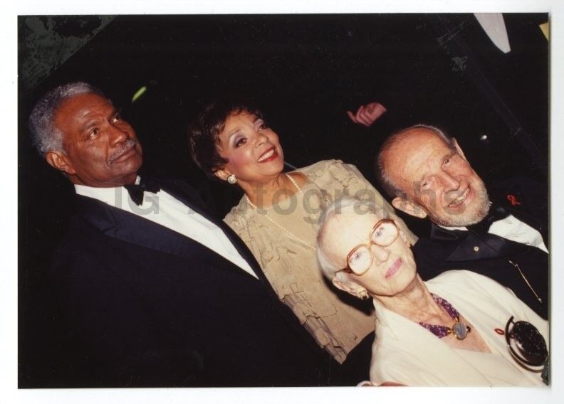 Hume Cronyn, Jessica Tandy, Ossie Davis, Ruby Dee 1994 Tony Awards Photo Poster painting