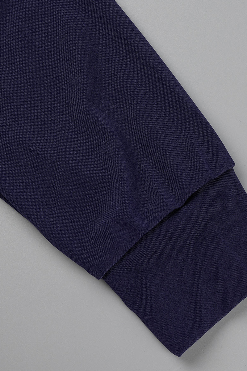 Rose Red Fashion Casual Print Patchwork O Neck Long Sleeve Two Pieces