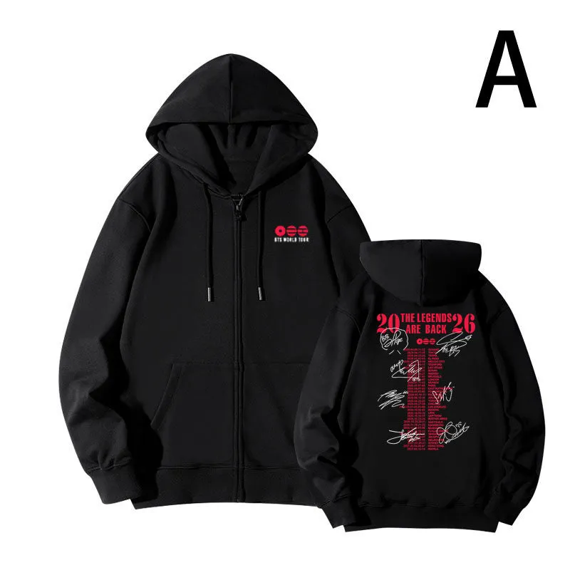 BTS Arirang Tour Hoodie | Official 2026 World Tour Logo Gear 💜