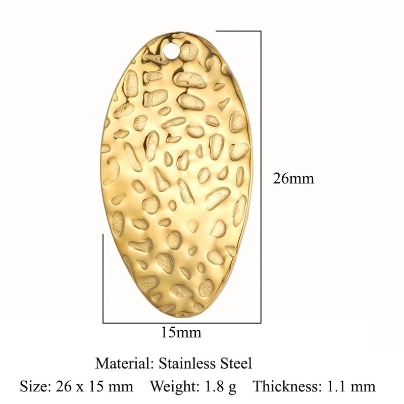 3 Pieces Retro Solid Color Stainless Steel Plating Inlay Rhinestones 18k Gold Plated Charms Jewelry Accessories